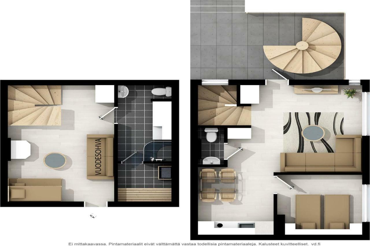 Levillas Skimbaajankuja 2-4 Exterior photo